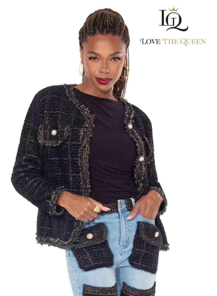 Jacket - Love The Queen. Style 17630-J