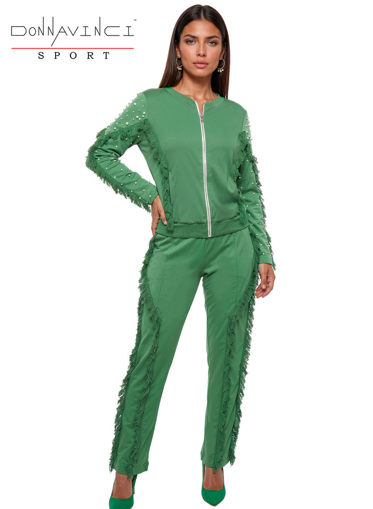Donna Vinci Sport, 2pc. Jacket & Pant Set. Style 21050