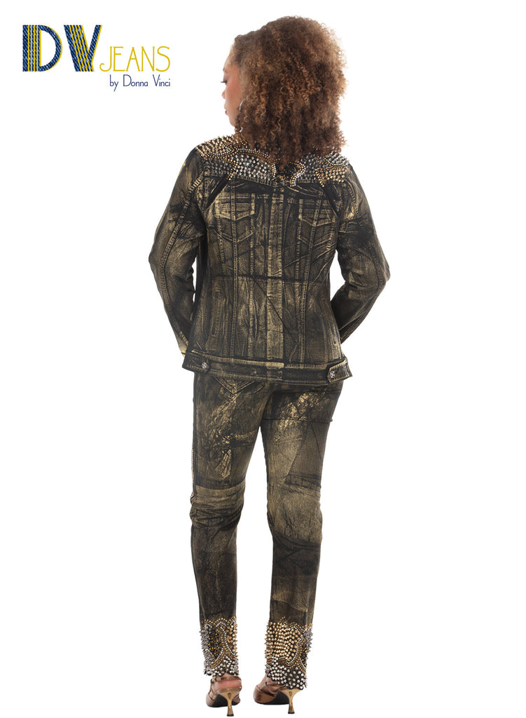 Donna Vinci Jeans, Style 8521-P - Denim Pant