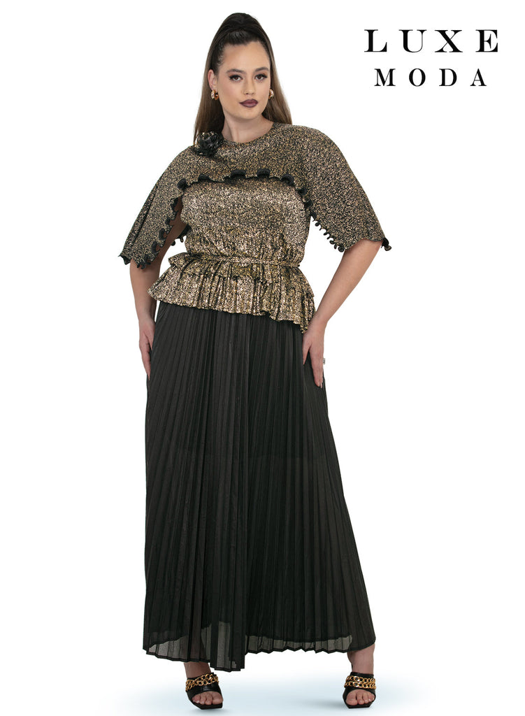 Luxe Moda, Style LM-510 - 2pc. Top & Skirt Set