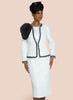 Donna Vinci, Style 12218 - 3pc. Jacket, Cami & Skirt Set