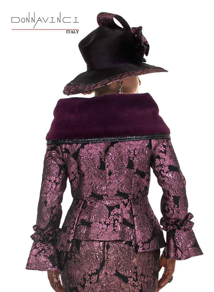 Donna Vinci  2pc. Jacket & Skirt Set, Style 12304