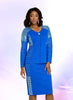 Donna Vinci Knits, Style 13433, 2pc. Jacket & Skirt Set