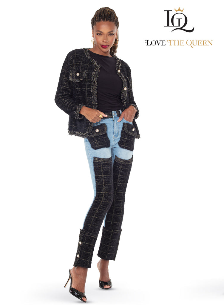 Pant - Love The Queen. Style 17630-P