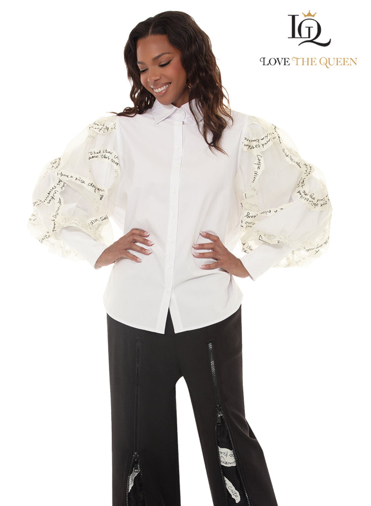 Love The Queen, Style 17663 - Top