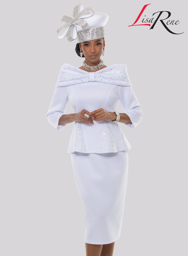 Lisa Rene', Style 3373 - 2pc. Jacket & Skirt Set