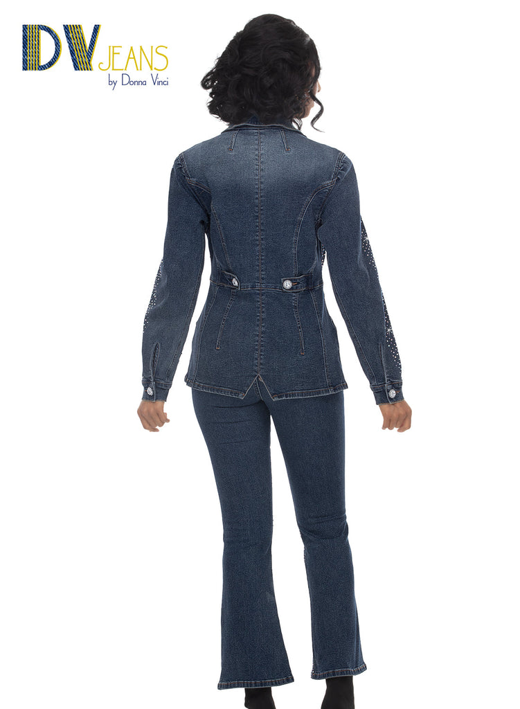 Donna Vinci Jeans, Style 8525-P - Denim Pant