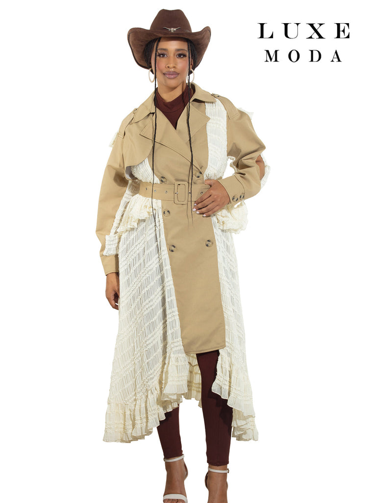 Luxe Moda,  - Style LM-471 - Coat