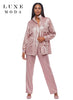 Luxe Moda, Style LM-497 - 2pc. Jacket & Pant Set