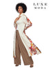 Luxe Moda, Style LM-502 - 2pc. Duster & Pant Set
