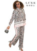 Luxe Moda, Style LM-504 - 2pc. Top & Pant Set