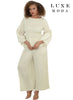 Luxe Moda, Style LM-509 - 2pc. Top & Pant Set