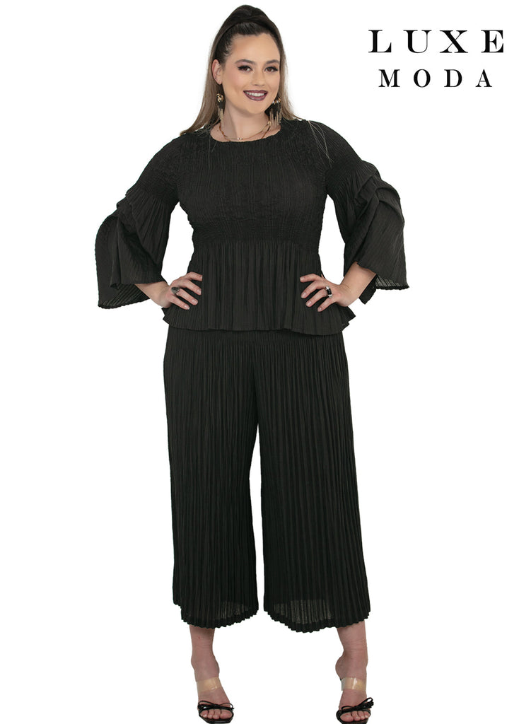 Luxe Moda, Style LM-509 - 2pc. Top & Pant Set
