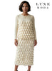 Luxe Moda, Style LM-523 - 2pc. Top & Skirt Set
