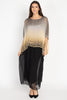 Tesoro Moda, Style 9968 Skirt, Black
