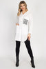 Tesoro Moda, Style Y003 Tunic, Off-White